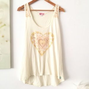 O'Neill Graphic Tank Top Heart